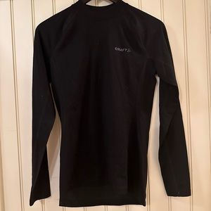 Craft Pro Merino Baselayer Black Womens CN LS W Size M NWT